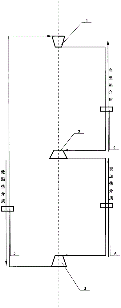 Bidirectional thermal cycle and first type of heat-driven compression heat pump