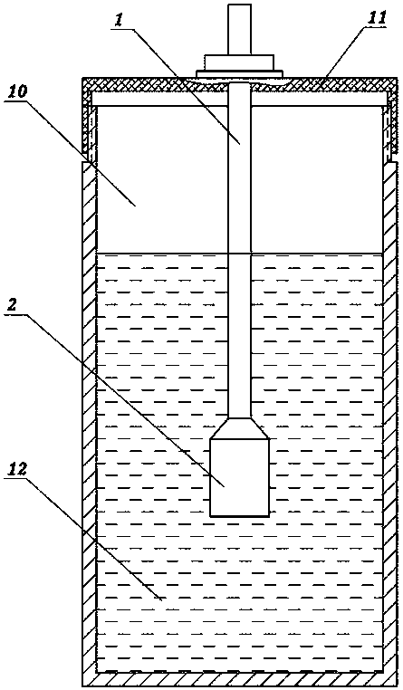 Hydraulic self-heating sucker-type water cup