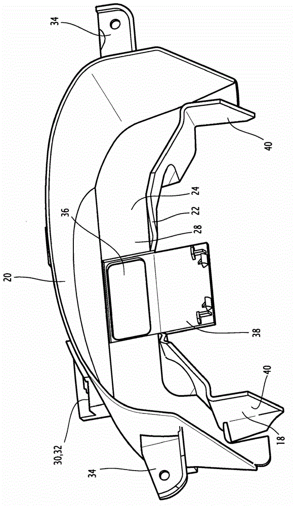 Motor vehicle steering assembly