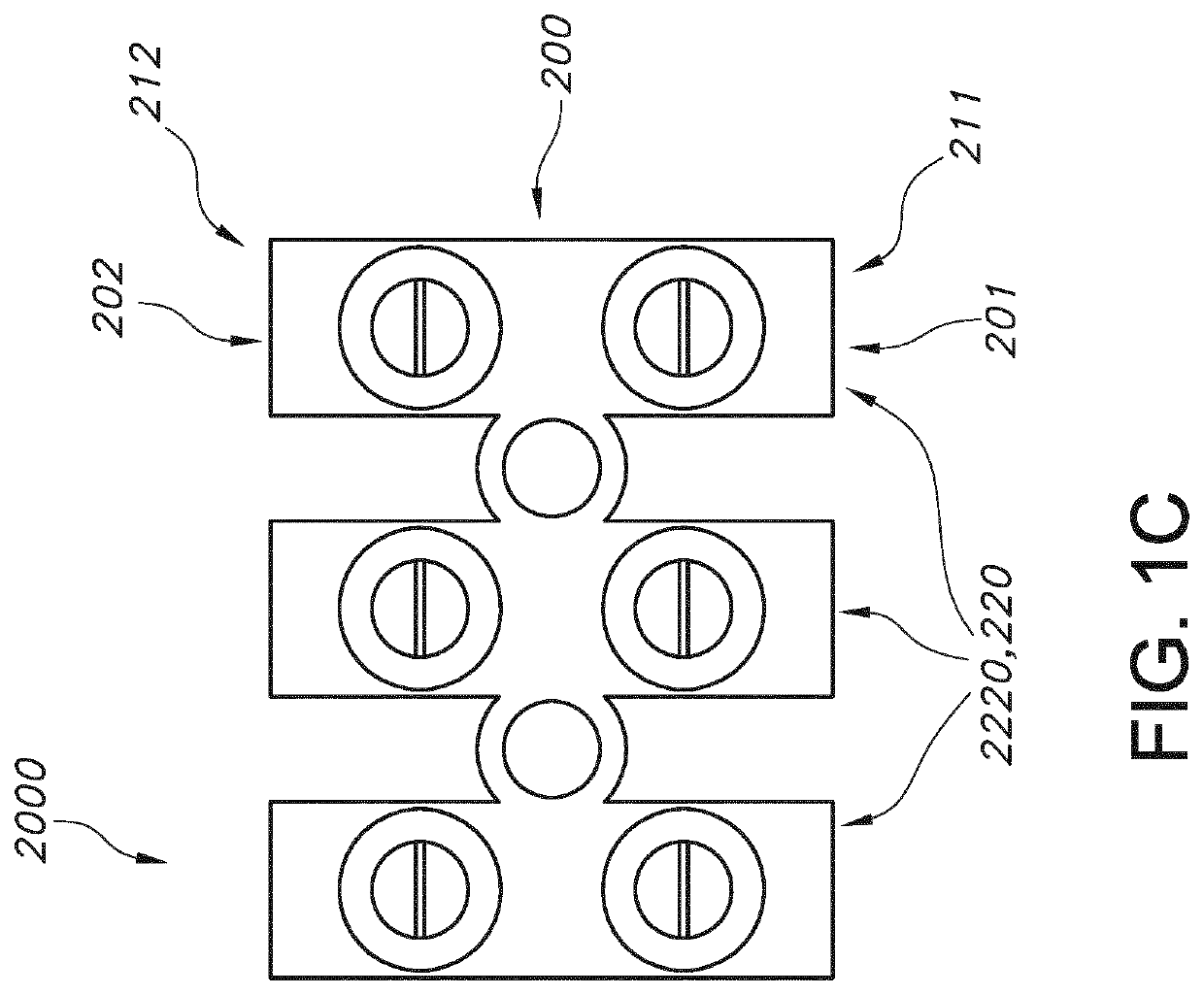 Kit of parts comprising a cable gland, a wire transport element and a housing, system made of such a kit, and method for functionally connecting the system