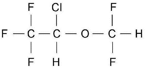 Isoflurane based tranquilizing drug