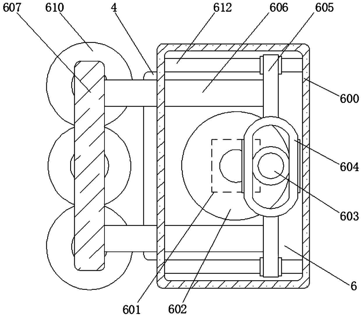 External protection manual cleaning device for domestic window glass