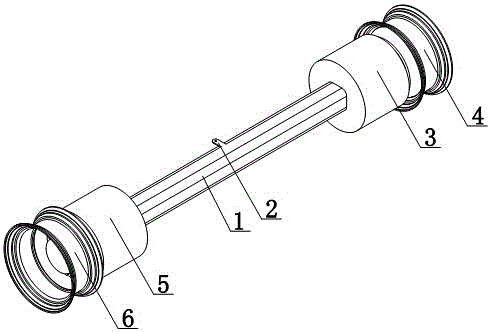 Two-way winding wheel set