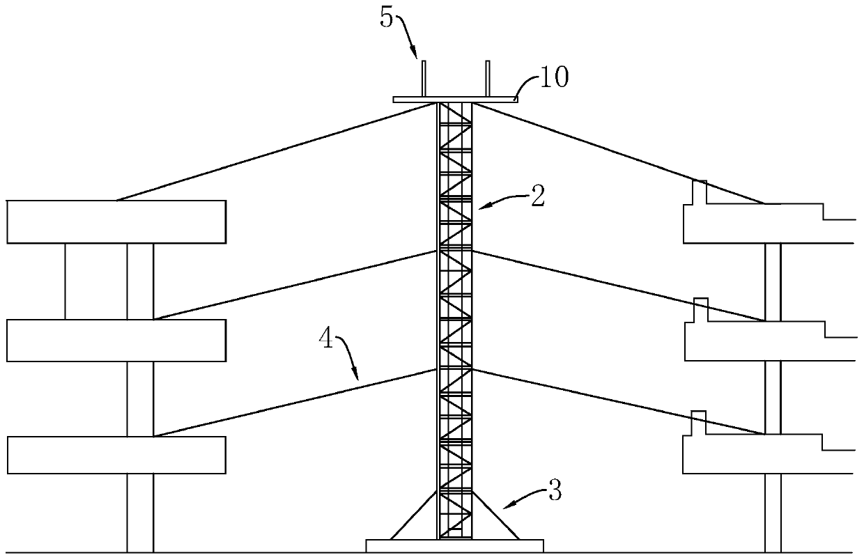 Daylighting roof steel structure mounting method