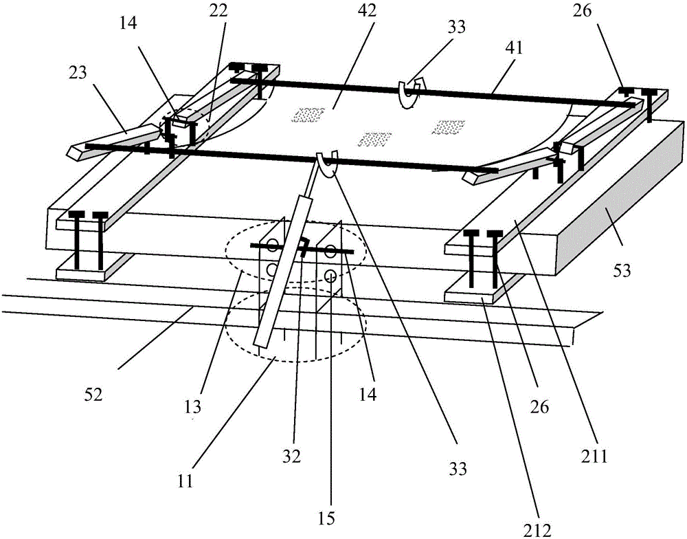 Turn-over device support