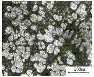 Method for preparing B4C/Y112 aluminum base composite material semi-solid slurry