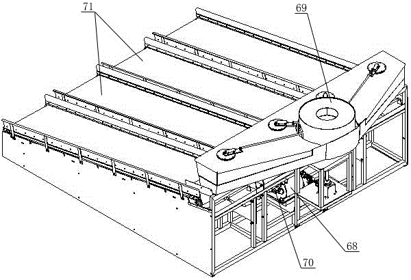 A heavy metal screening machine for sandy soil