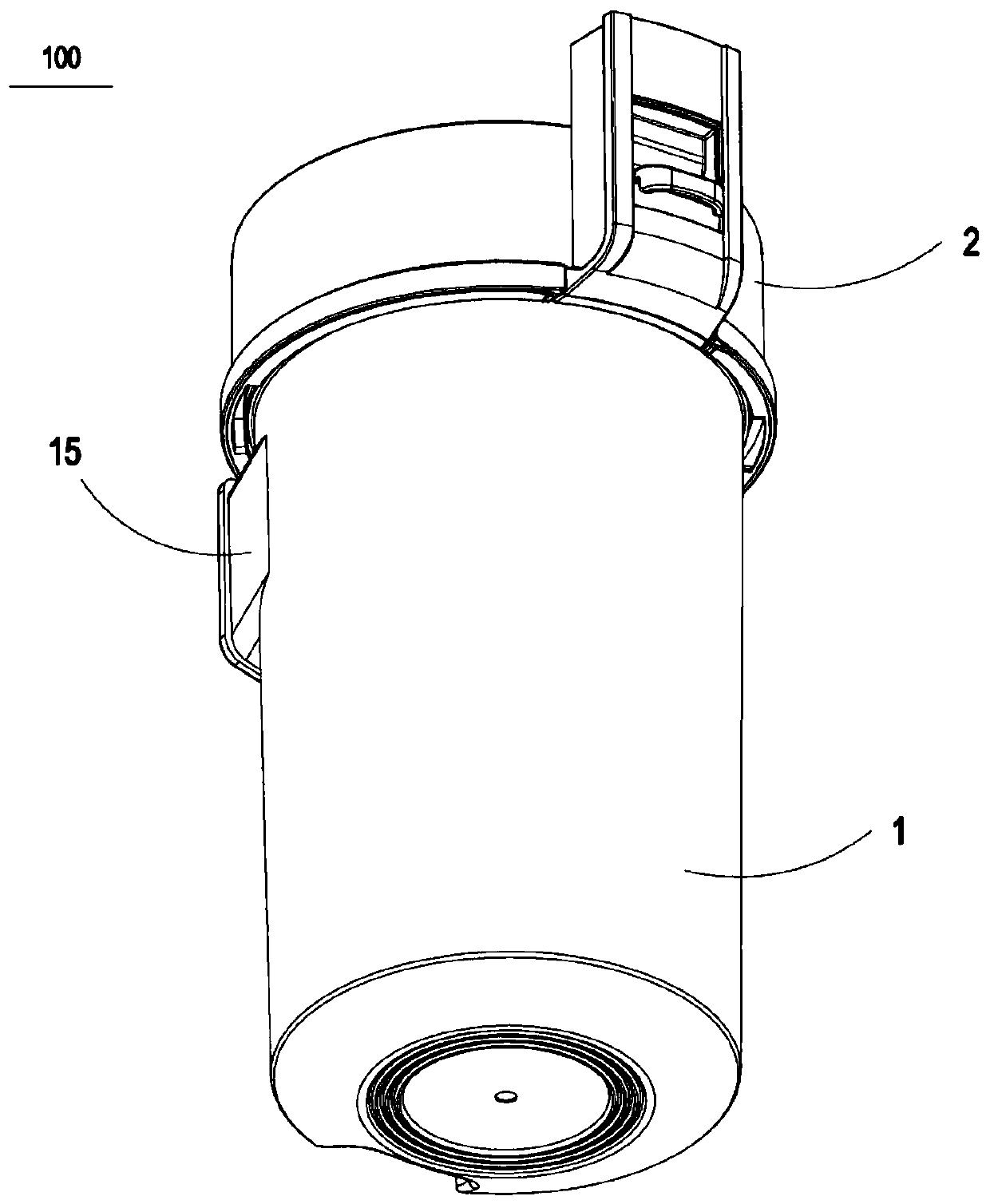 Cyclone separation device