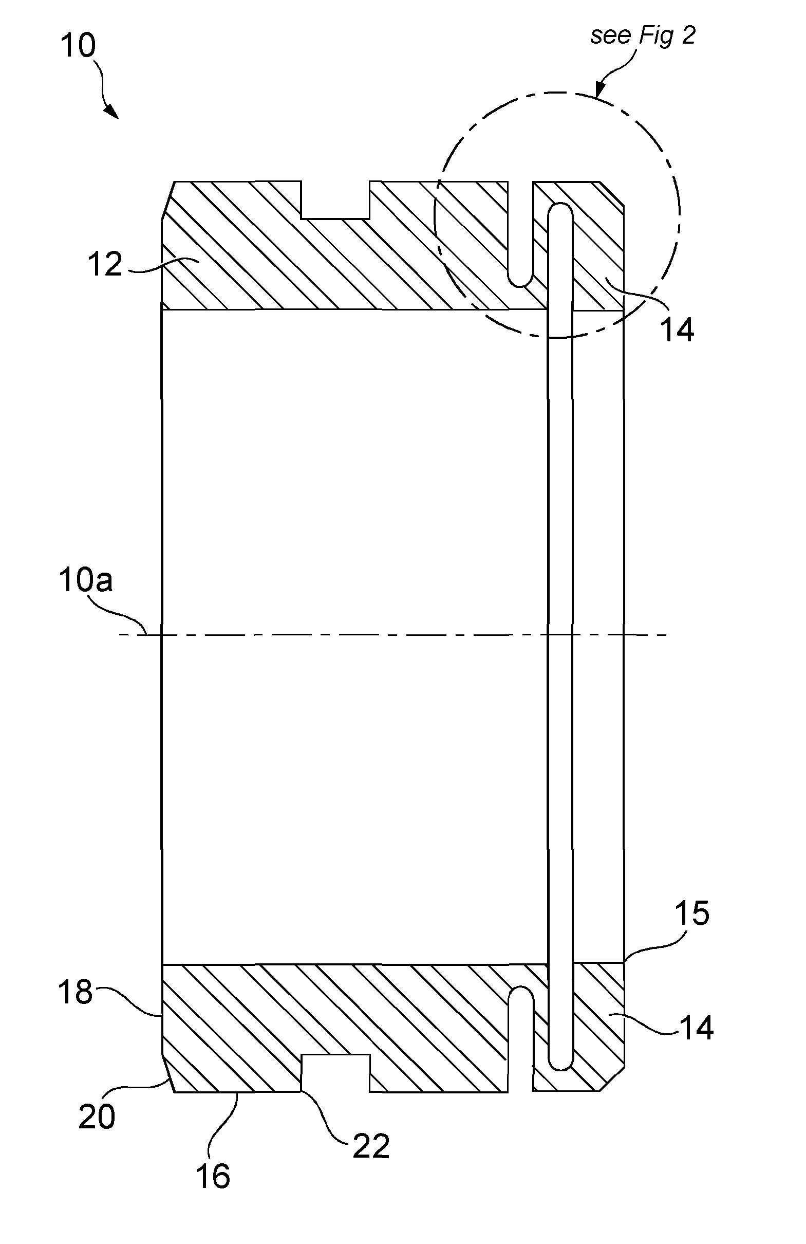 Valve seat, valve with seat and method of fitting seat to valve