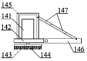 Multifunctional automatic cleaning device for pig houses