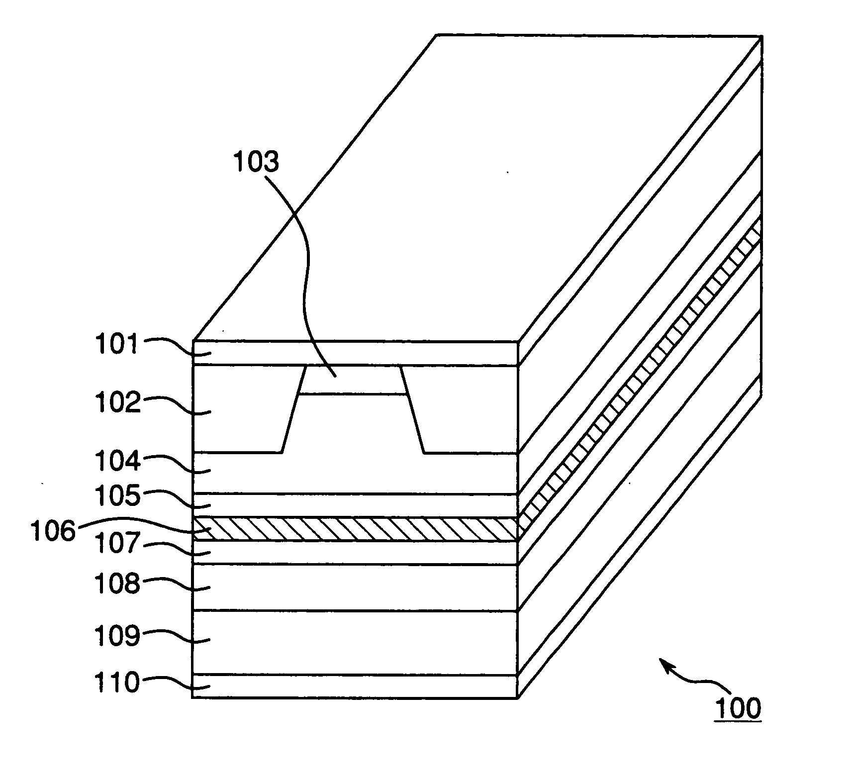 Semiconductor device and method of crystal growth