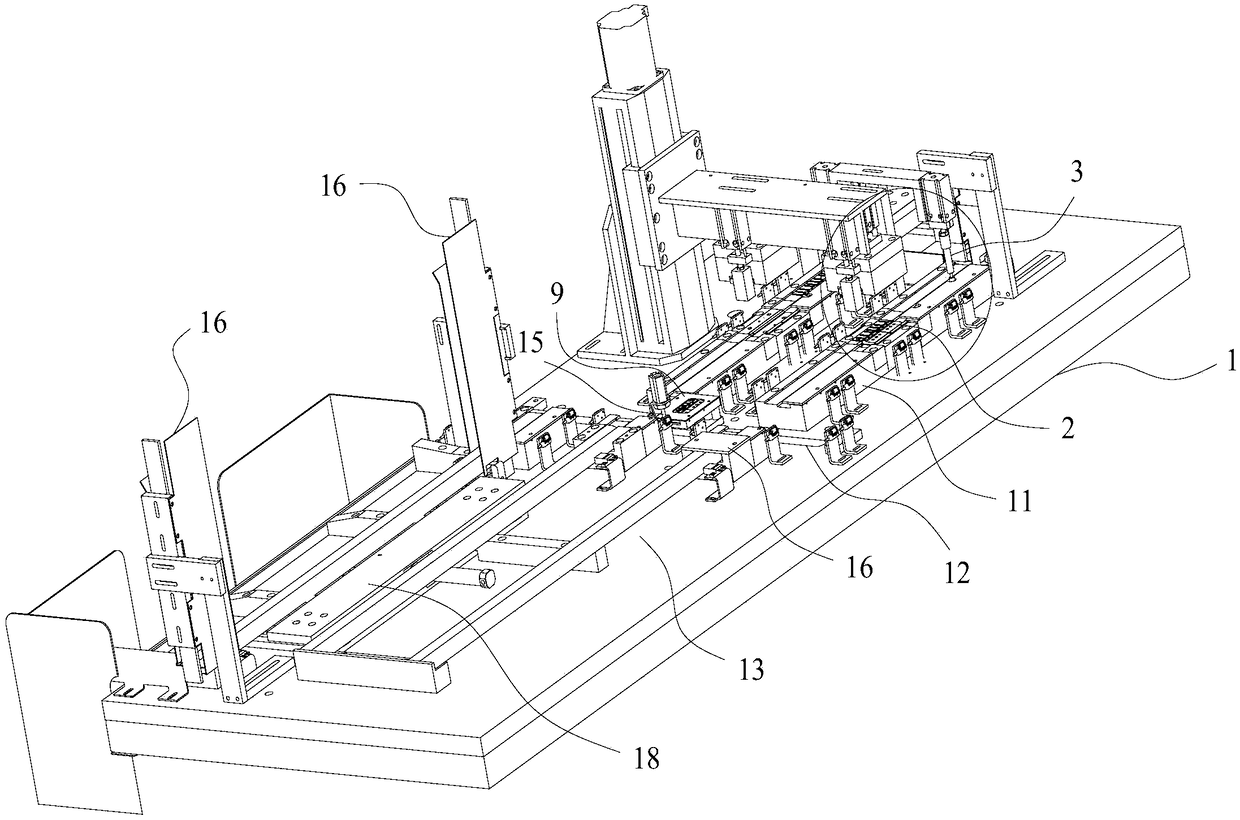 Pressure test and sorting device for rectifier bridge