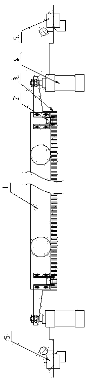 Floating type packaging dust collection mechanism