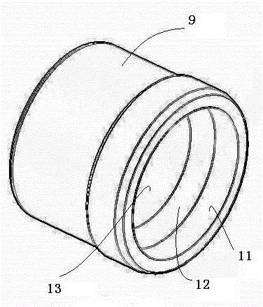 Fast pipe joint insertion structure