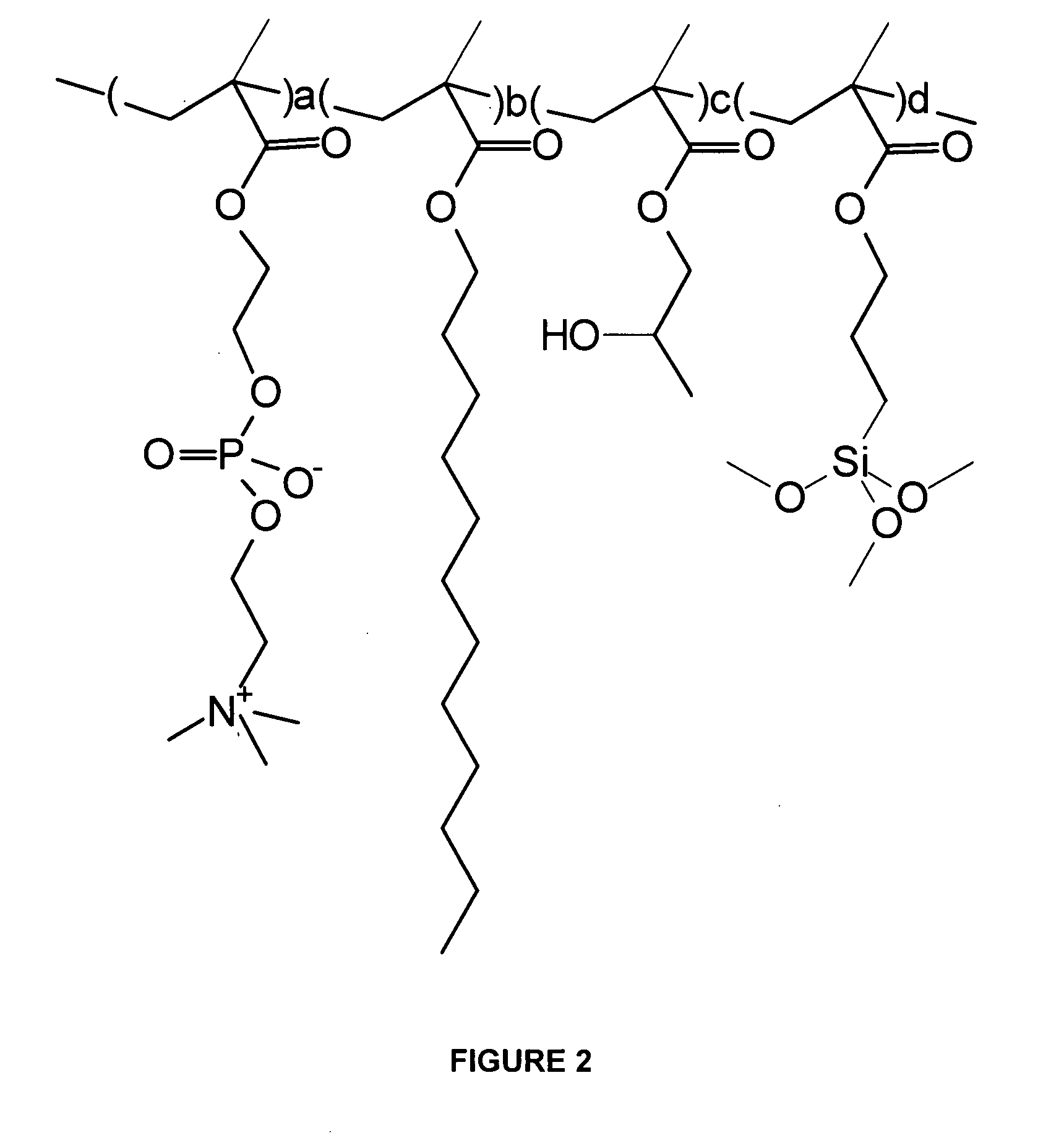 Implantable medical devices with a topcoat layer of phosphoryl choline acrylate polymer for reduced thrombosis, and improved mechanical properties