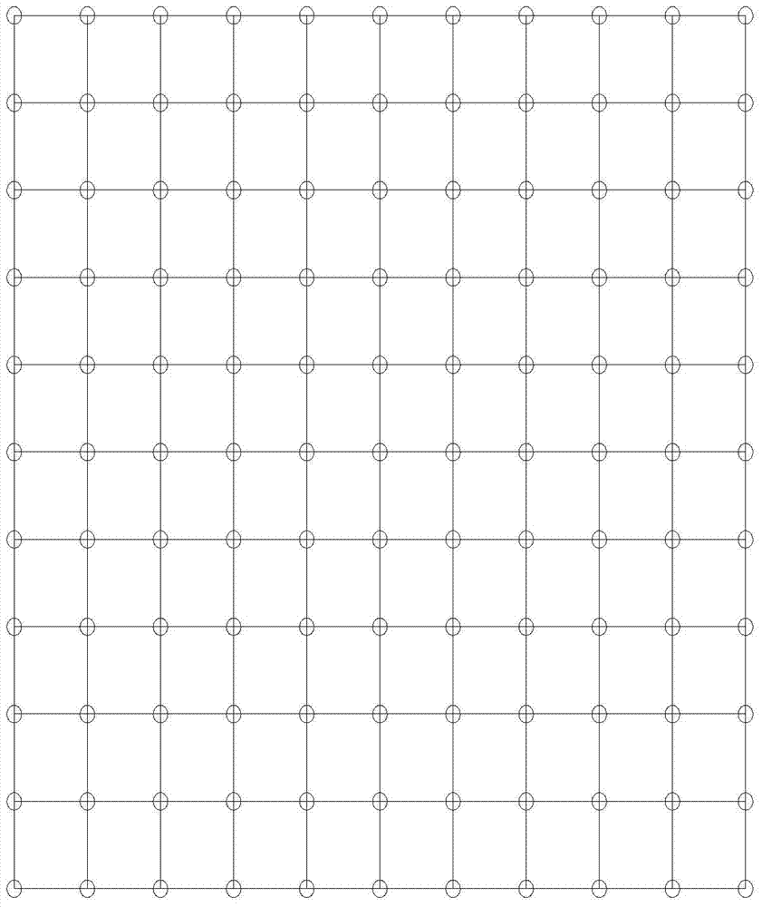 Drilled hole effective extraction radius measuring method based on gas content method