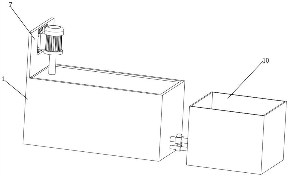 A pressurized pump station that mutually replenishes water with the municipal water supply network