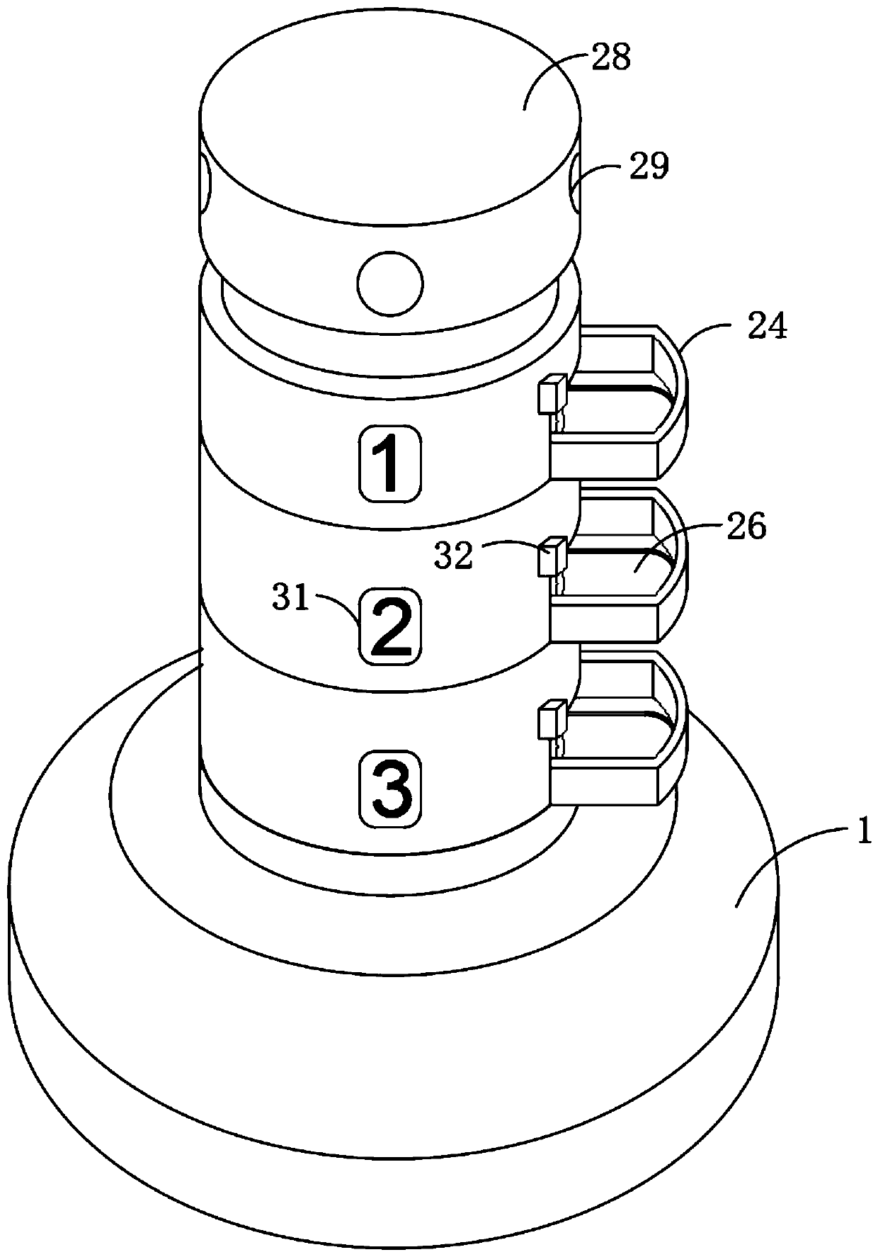 Food delivery device based on intelligent robot