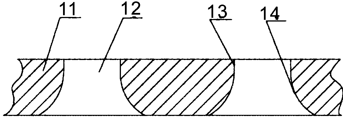 Mineral separation material vibrating sieve for improving sieving efficiency