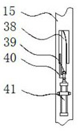 A waste recovery and reuse device with a dust-proof structure