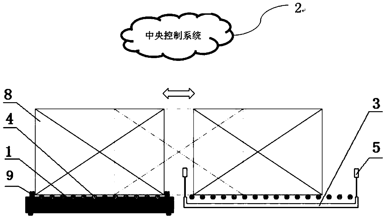 Butt joint method and system for automated guided vehicles