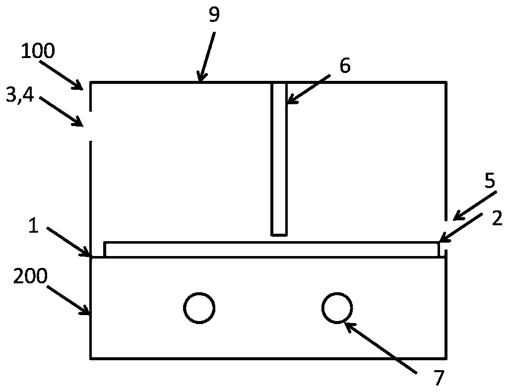 Chemical oxidation-photocatalysis combined device