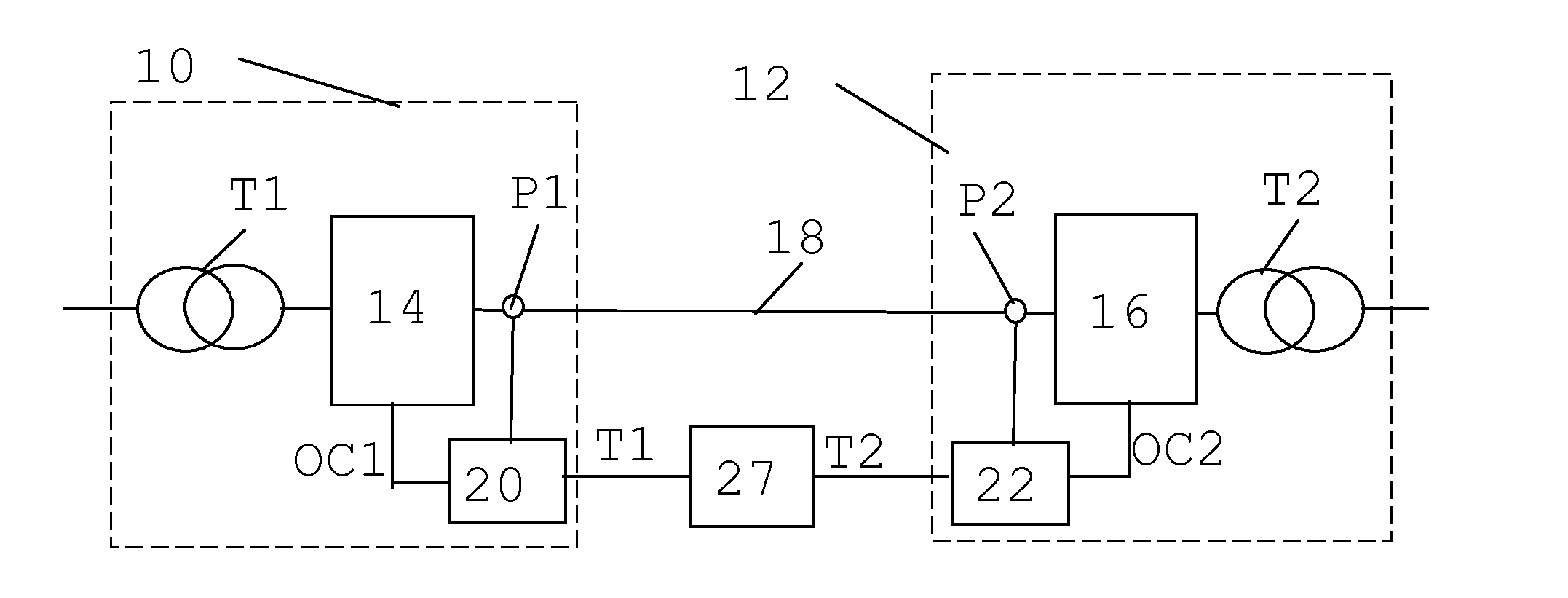 Fault wave arrival determination