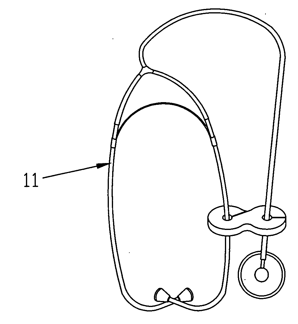 Stethoscope keeper & Fastening Device