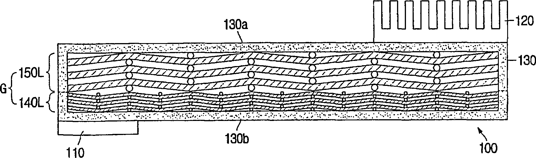 Flat plate heat transfer device and method for manufacturing the same