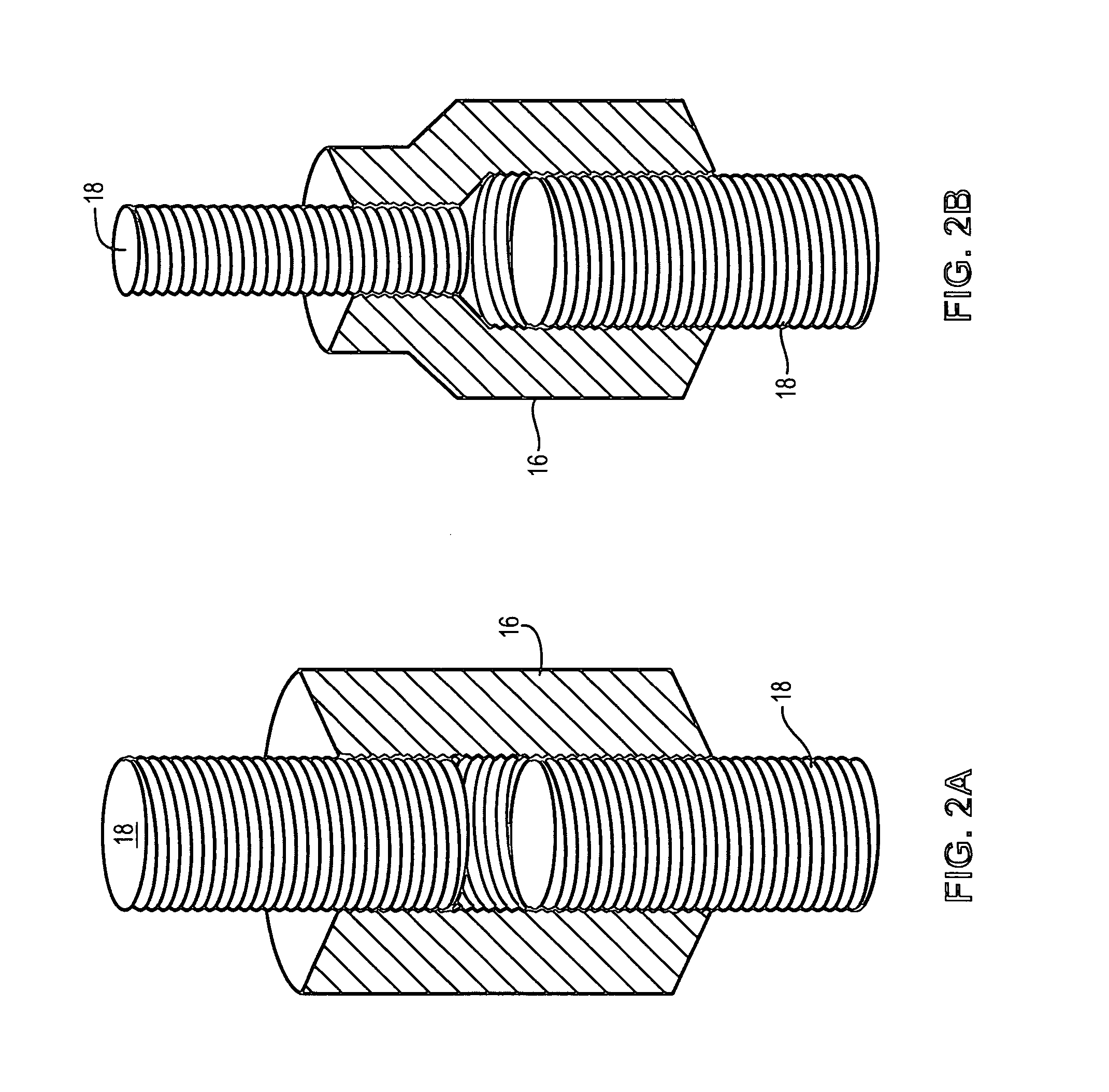 Continuous hold-down system