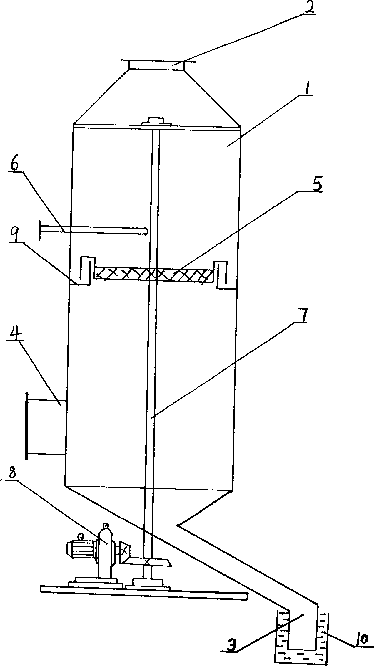 Desulfurizing duster