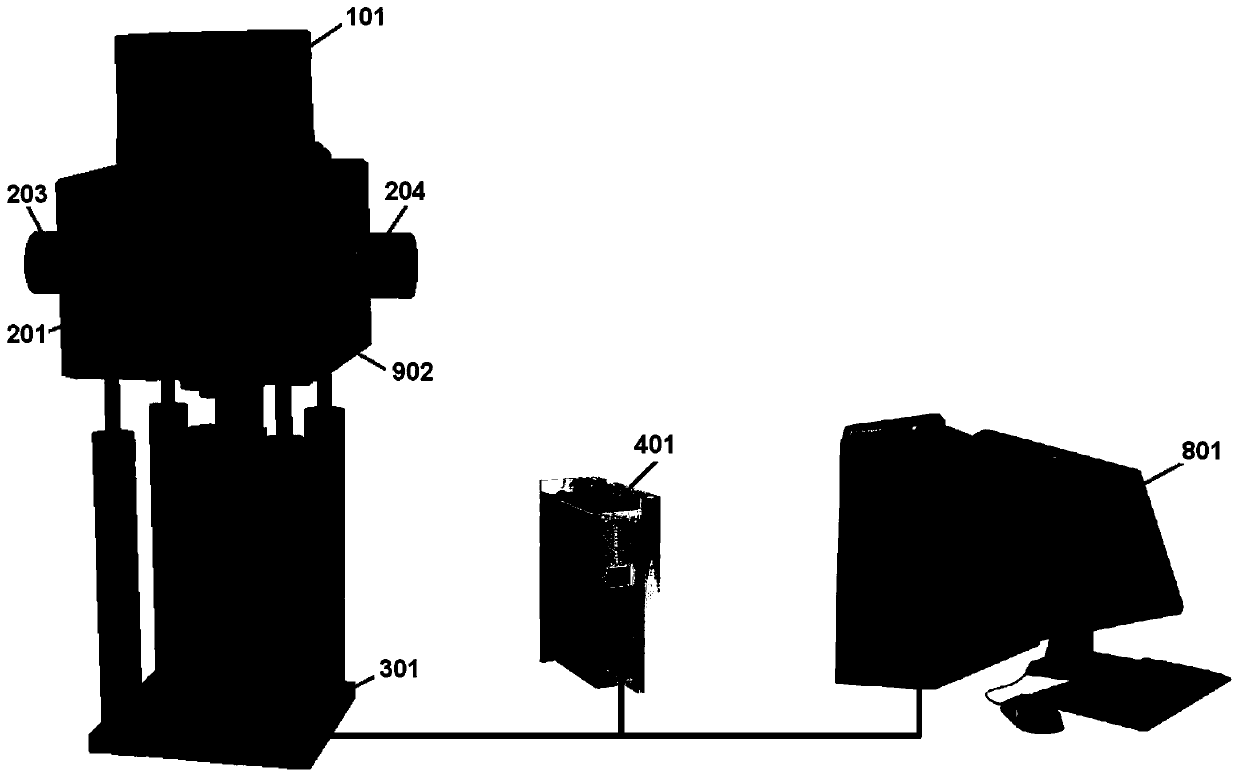 Lifting motion-based panoramic three-dimensional color laser scanning system and method thereof