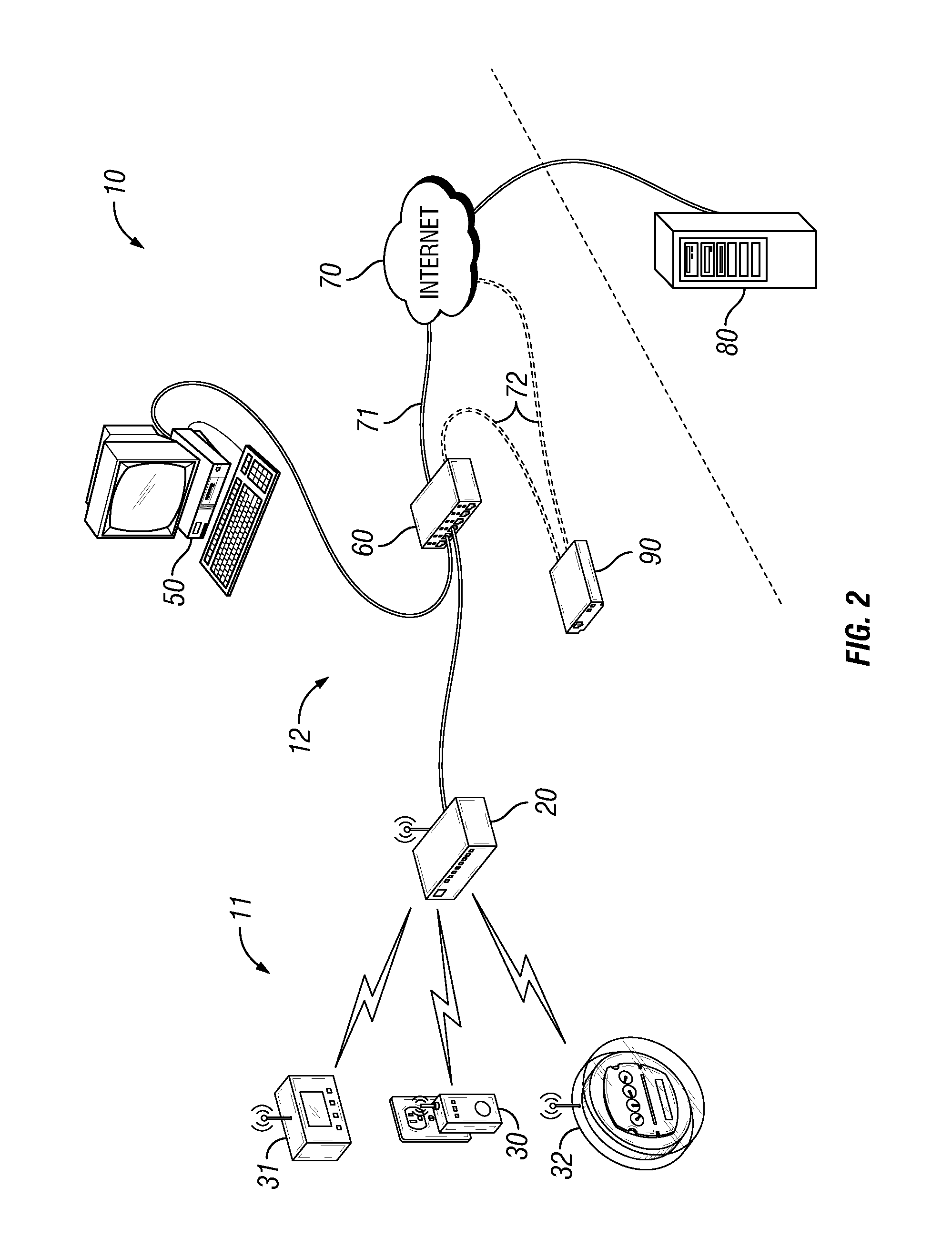 Smart methane monitor