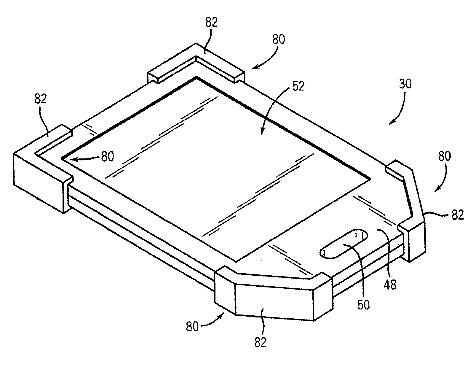 X-ray detector with impact absorbing cover