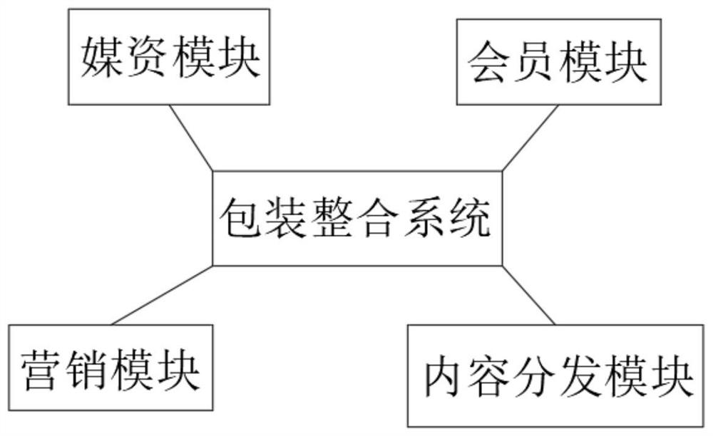 Converged media service platform based on intelligent application program architecture