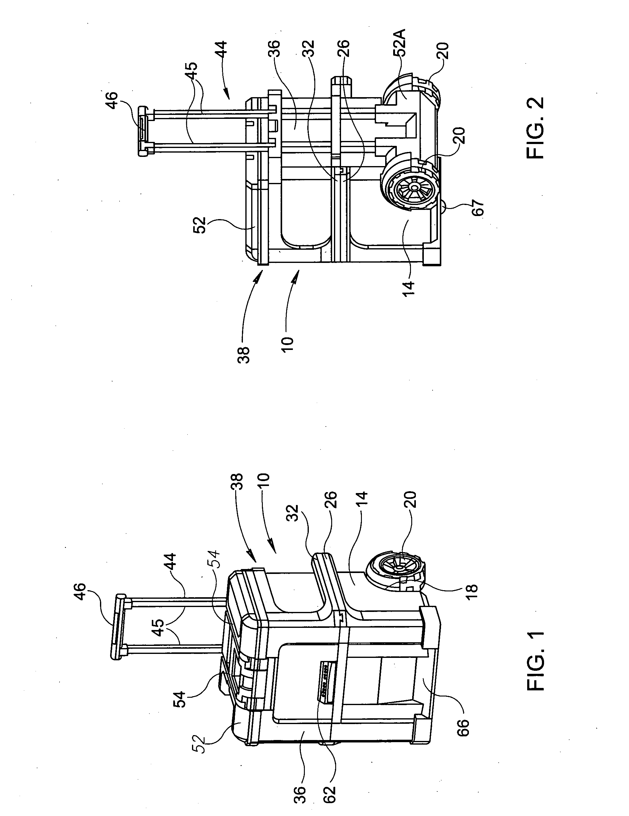 Rolling tool cart