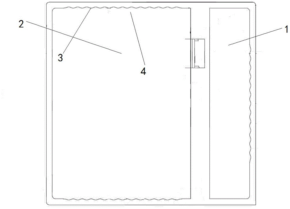 Anti-cracking plastic frame circuit manufacturing method