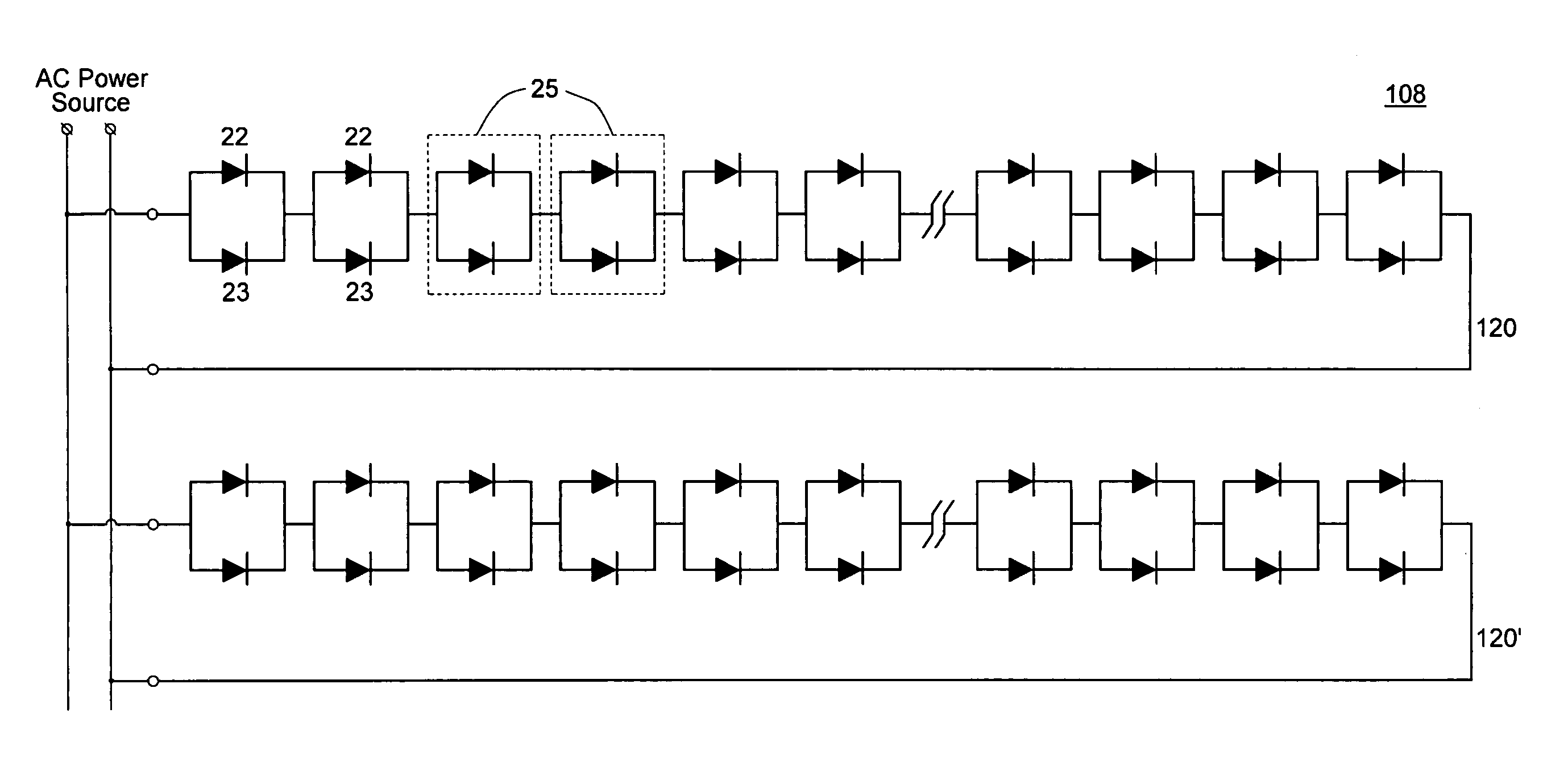 LED light module and lighting string