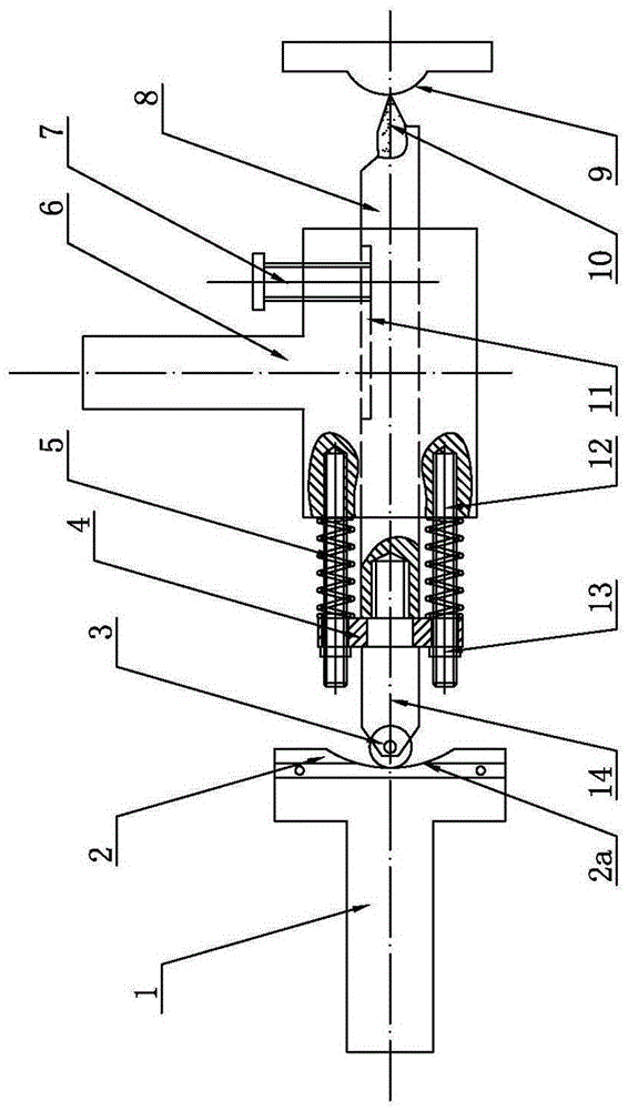 Triangular door steel waterproof curved surface processing device