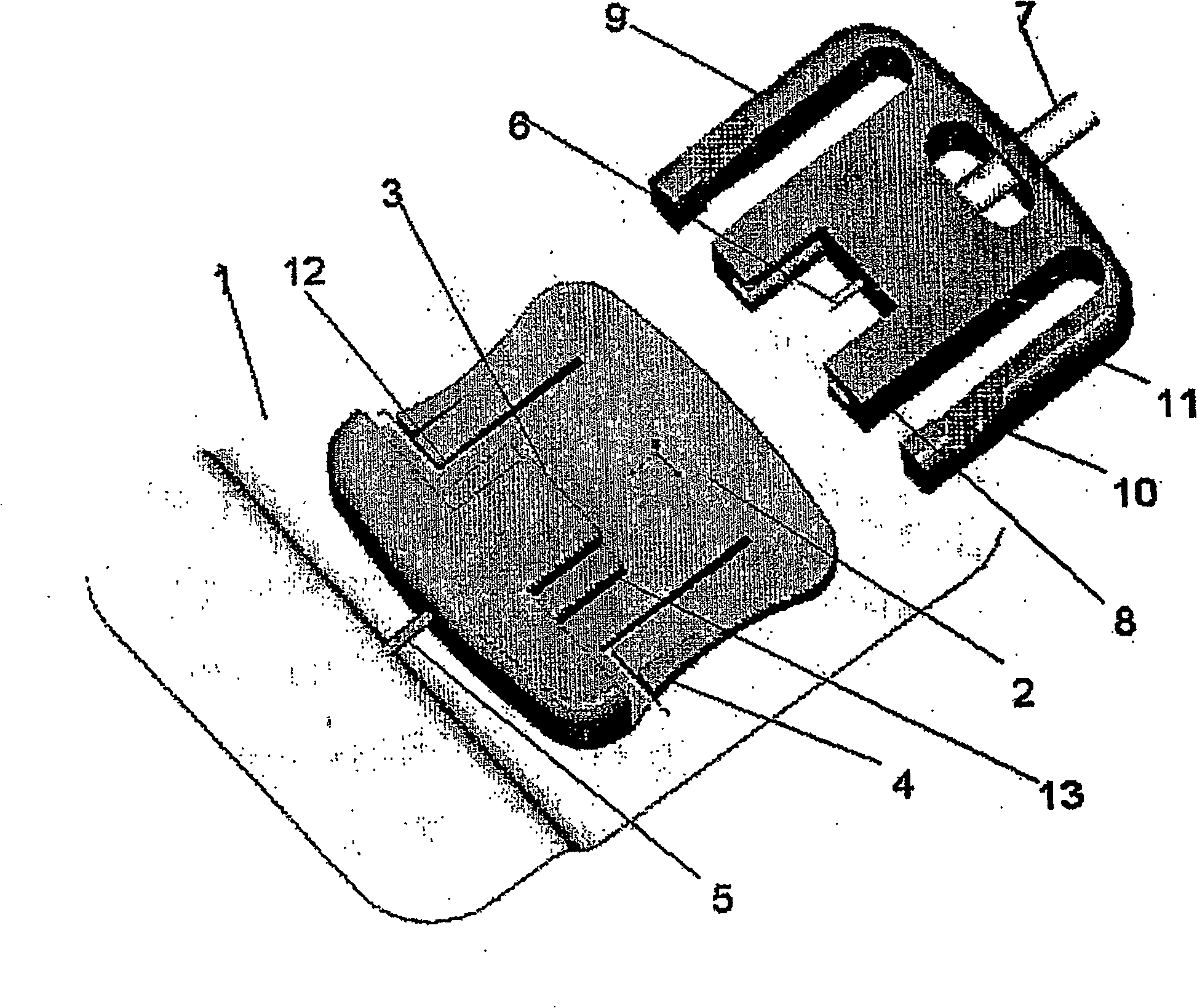 Injector device for infusion set