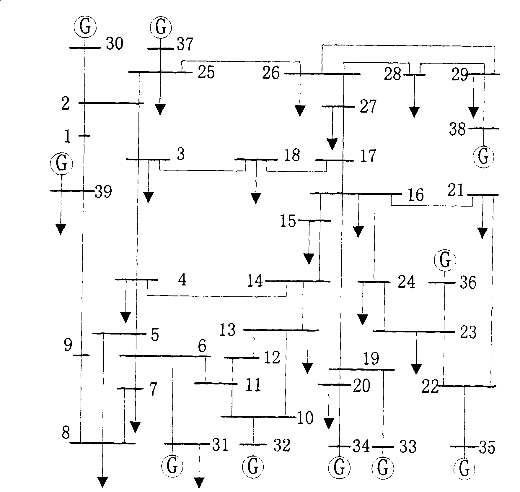 Evaluation method for static voltage stability of the power system based on the dynamic continuous tide