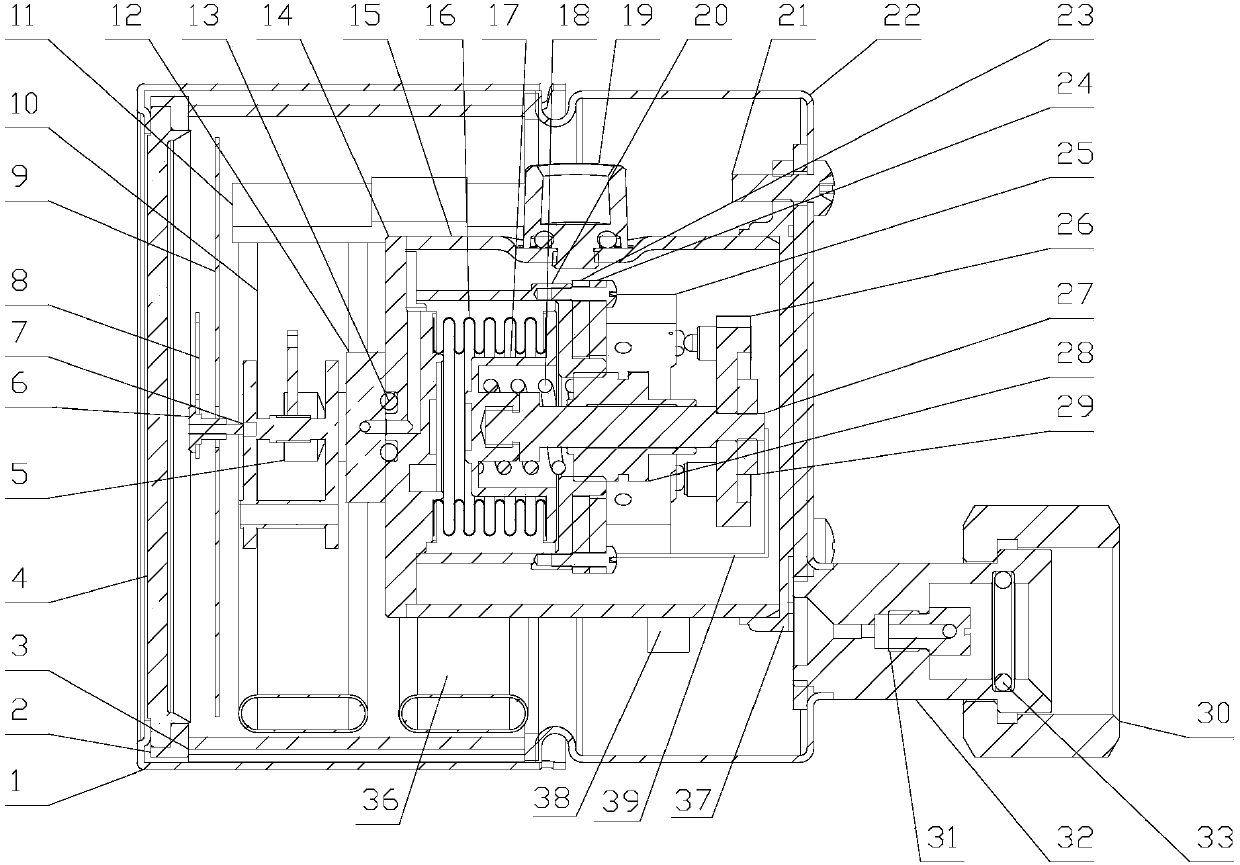 High-precision gas density relay