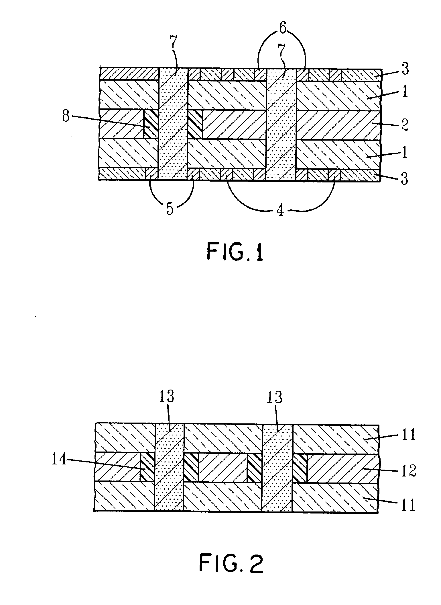 Composite laminate circuit structure