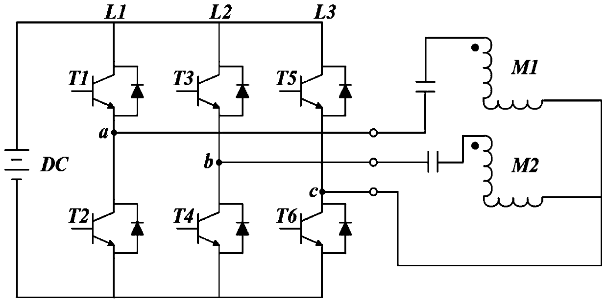 Double-DC-motor parallel system and current hysteresis control method