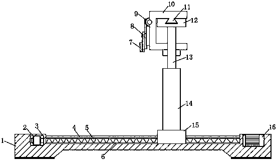 Large-scale curved surface modeling product mapping device