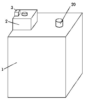 Computer network assembly control box cooling mechanism