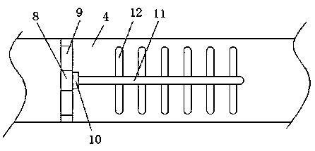 Computer network assembly control box cooling mechanism