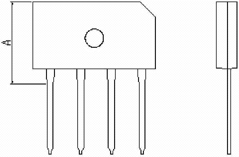 Miniature bridge rectifier