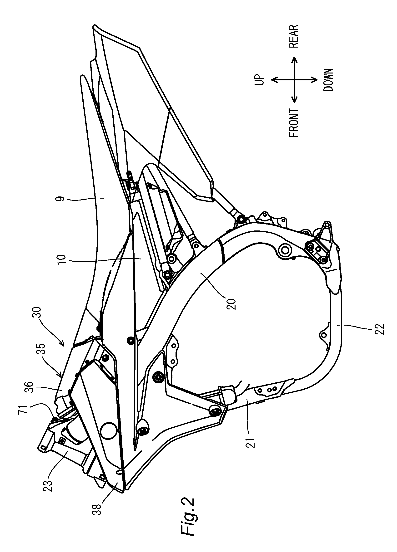 Straddle-type vehicle and method of manufacturing the same