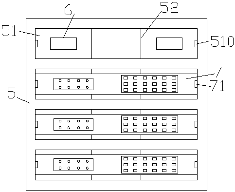 Novel network line management box device